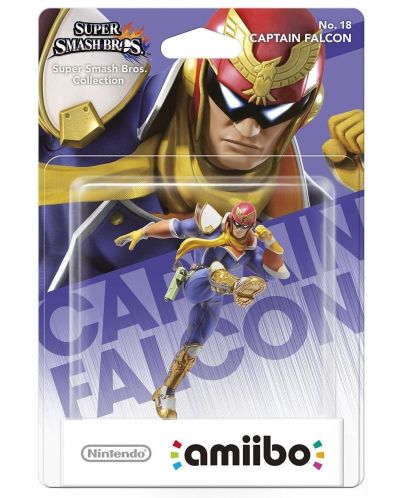 Figurina Nintendo amiibo - Captain Falcon [Super Smash Bros.] - 3